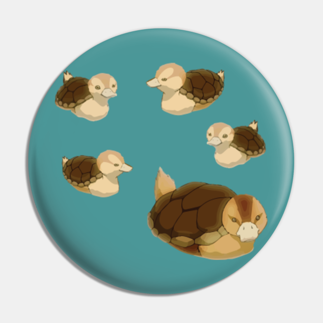 Turtle Duck Pack - Avatar the Last Airbender - Avatar The Last Airbender - Pin | TeePublic