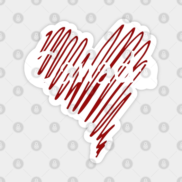 I love Canada, Canada heart Magnet by eka123