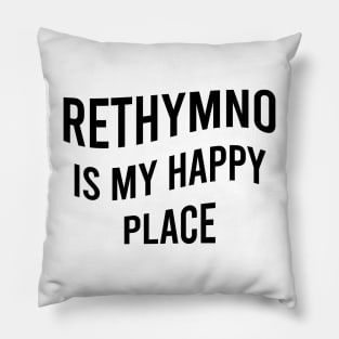 Rethymno is my happy place Pillow