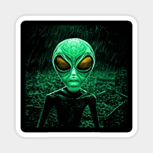 Planet X Aliens Sci-Fi NFT Collection Magnet