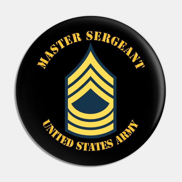 MSG - Master Sergeant  - Blue Pin by twix123844