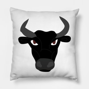 Angry bull Pillow