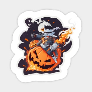 The Pupkin of Halloween Magnet