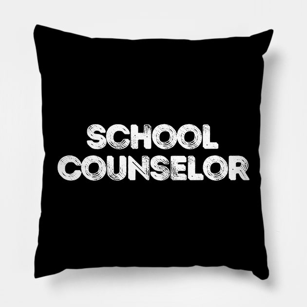 School Counselor Pillow by ARTA-ARTS-DESIGNS