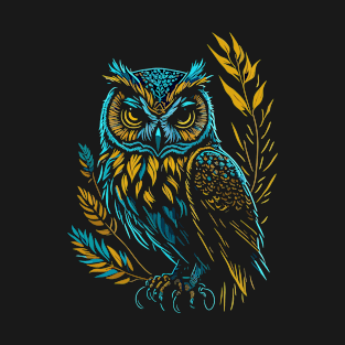 Colorful Owl T-Shirt