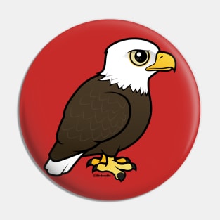 Birdorable Bald Eagle Pin