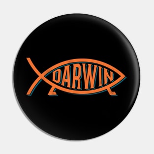 Let's Go Darwin Pin