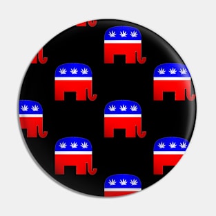 legalize republican Pin