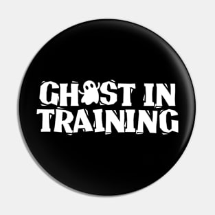 Ghost In Training Pin