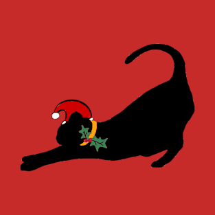 Christmas cat design T-Shirt