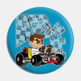 Kunio Kart Japan Pin