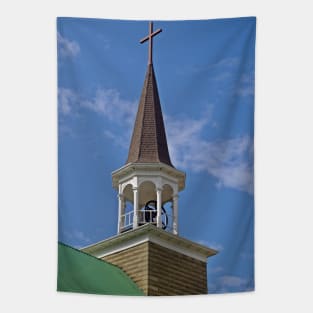 Immaculate Conception Steeple Republic Tapestry