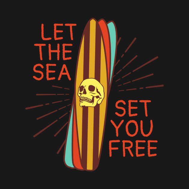 Let The Sea Set you Free by waltzart