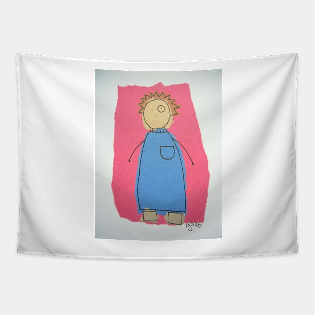 Boy Tapestry by Jonesyinc