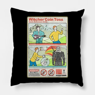 Witcher Coin Toss Pillow