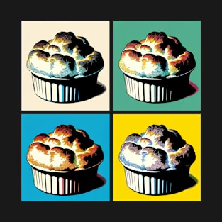 Pop Souffle Art - French Cuisine Culinary T-Shirt