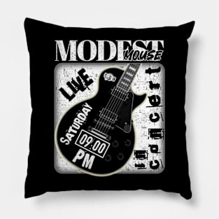 Modest mouse guitar Pillow