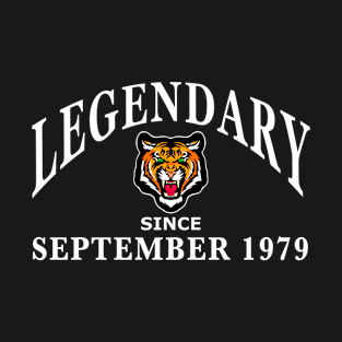 Legendary since September 1979 birthday gift idea T-Shirt