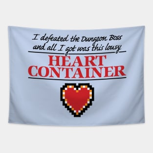 Lousy Heart Container Tapestry