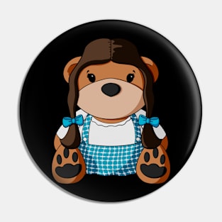 Oz Dorothy Teddy Bear Pin