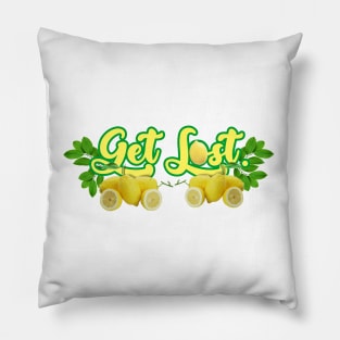 LEMON SORBET LOGO Pillow