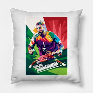 Gianluigi Donnarumma Pop Art illustration Pillow