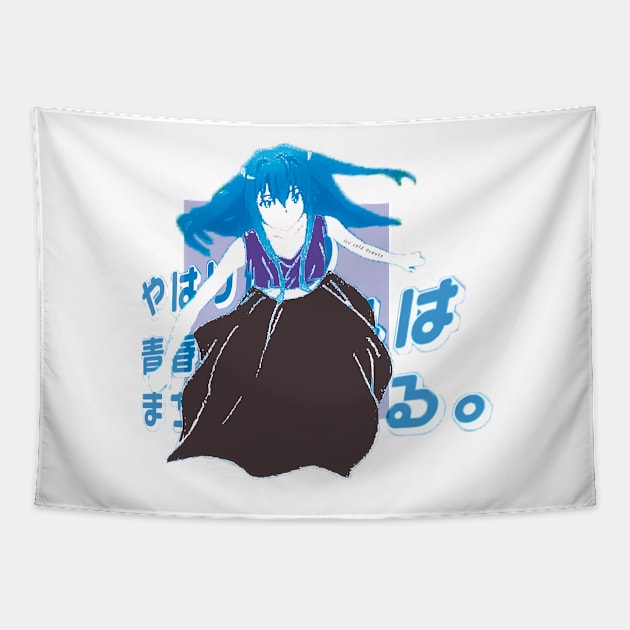 Yahari Ore ''ICE COLD BEAUTY'' V3 Tapestry by riventis66