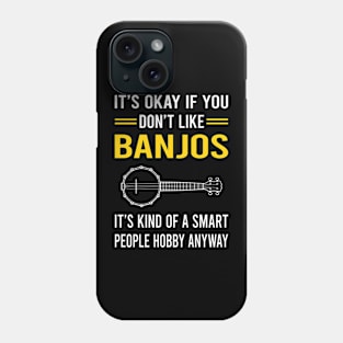 Smart People Hobby Banjo Banjoist Phone Case