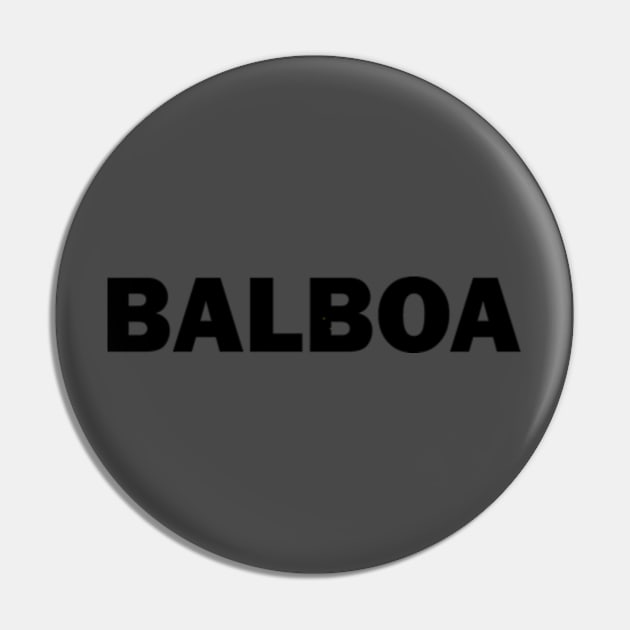 Balboa Shirt Pin by Cooldaddyfrench