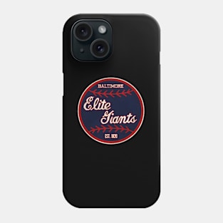 Baltimore Elite Giants Baseball Team Phone Case