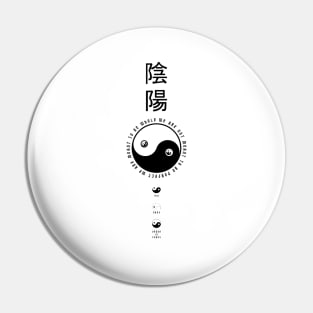 Order in Chaos (Yin Yang) - Best Selling Pin