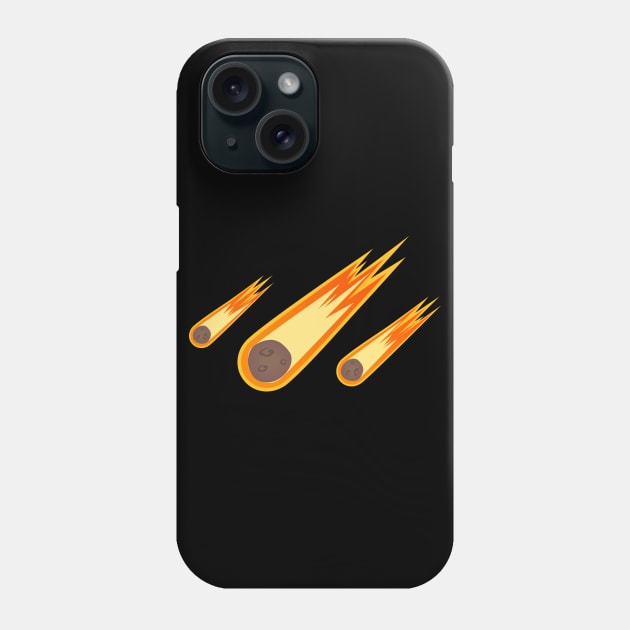 Asteroid Space Comet Phone Case by koolteas