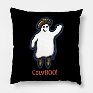 CowBOO! Pillow