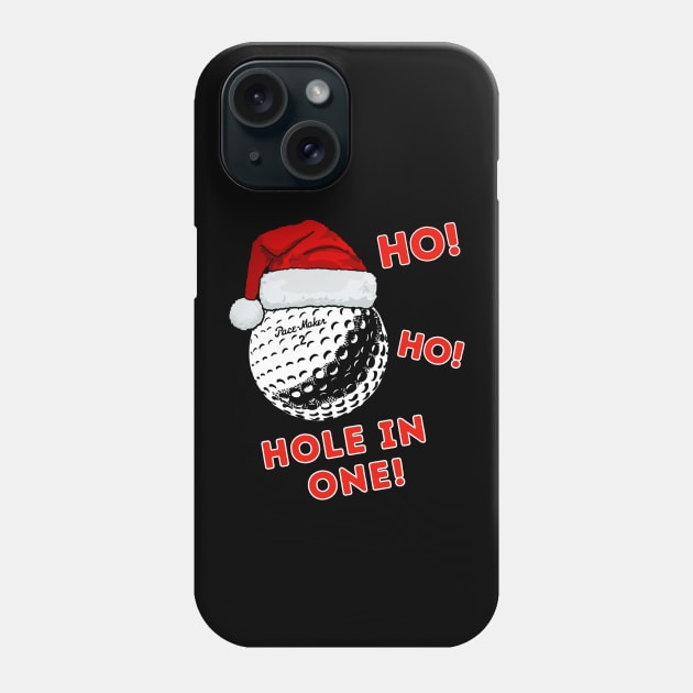 Christmas Golf Phone Case by footballomatic