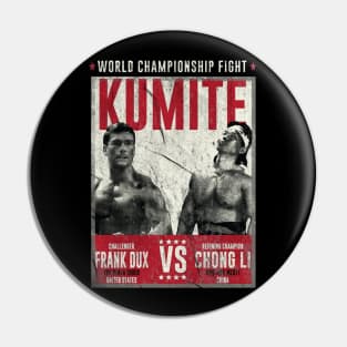 Bloodsport Championship Fight Pin