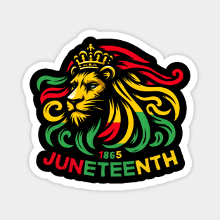 Celebrate Juneteenth with a Reggae Lion Magnet