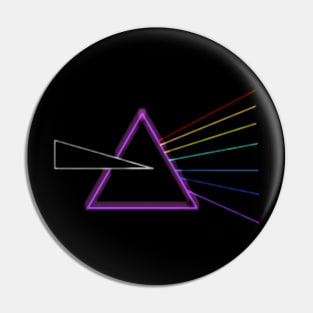 Rainbow prism Pin