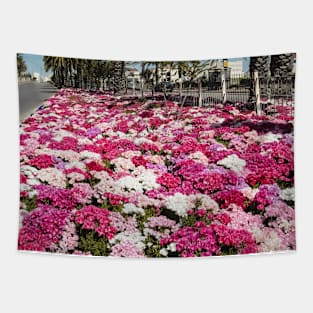 Israel, Maale Adumim. Flowers Tapestry