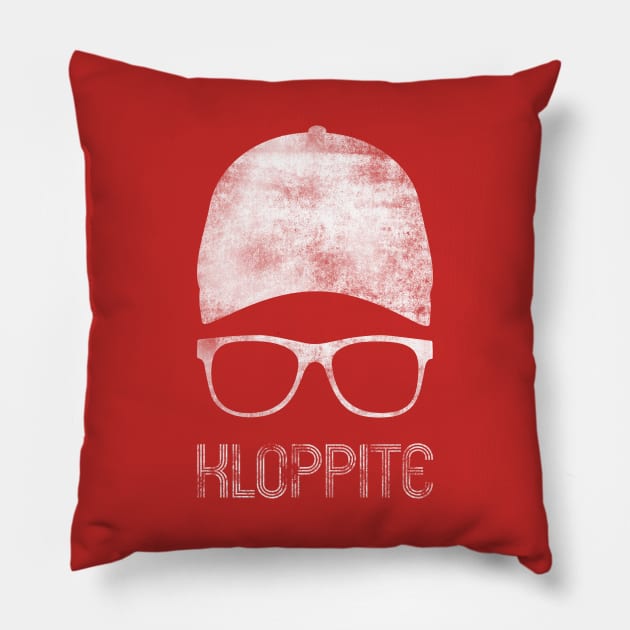 Kloppite Pillow by n23tees