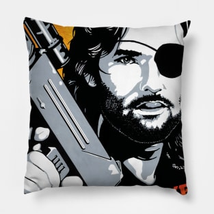 Snake Plissken Escape From New York Pillow