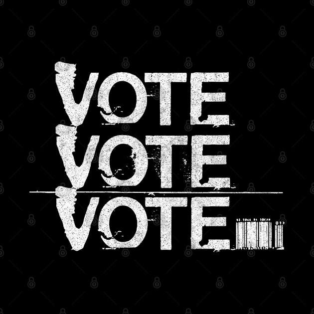 VOTE VOTE VOTE /  Elections Typography Design by DankFutura