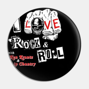 I Love Rock and Roll Pin