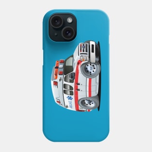 Cartoon Ambulance Car Phone Case