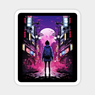 Japanese Aesthetic Tokyo Vaporwave Japan Lofi Fashion Magnet