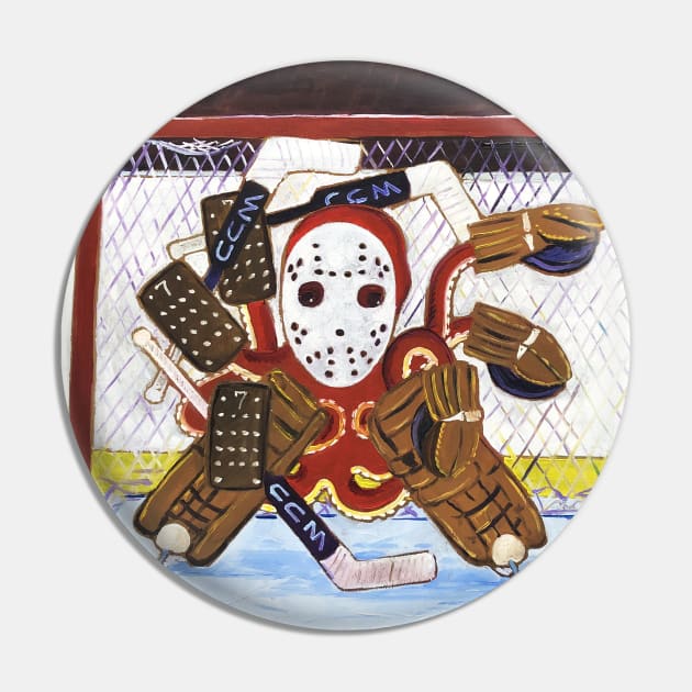 Pin on Goalie masks