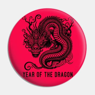 Year of the Dragon Chinese Zodiac DRAGON ART Pin