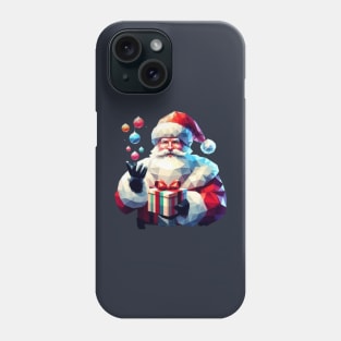 Christmas Santa Magician Phone Case