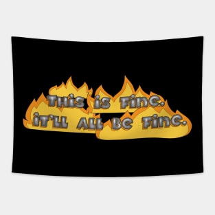 This Is Fine Tapestry