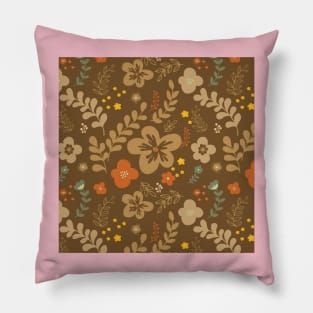 Floral Pattern Pillow