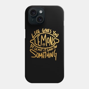 AJR LEMONS GOLD Phone Case